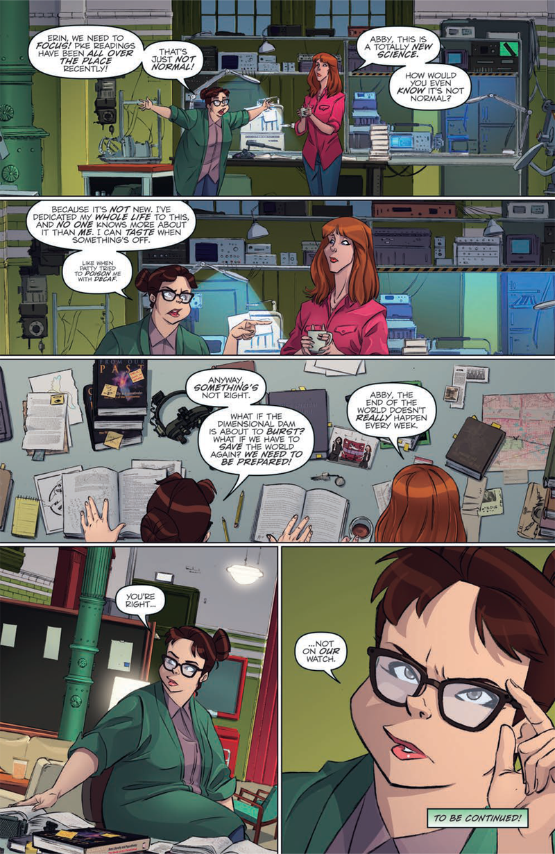 Illustration for article titled Patty and Holtzmann Are Back on the Hunt in a Look Inside the New Ghostbusters Comic